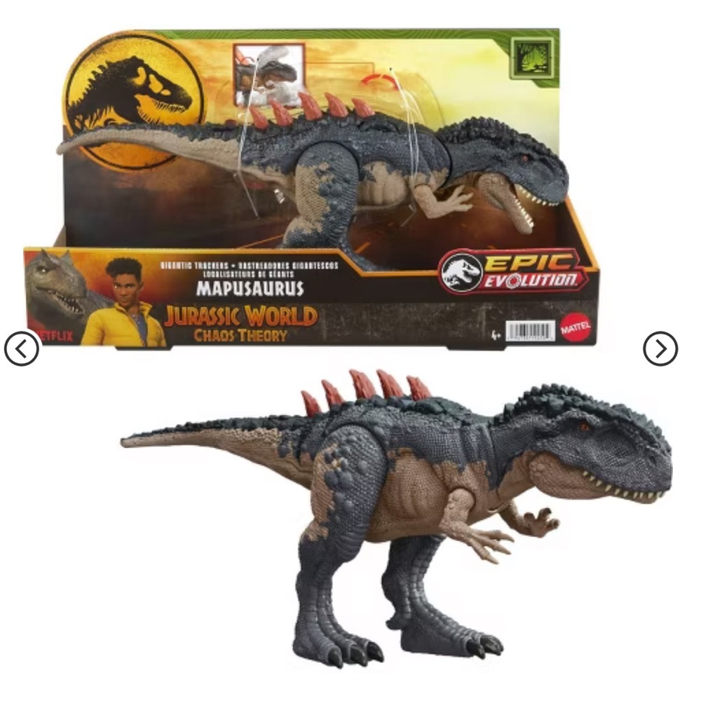 Jurassic World Mapusaurus Epic Evolution Gigantic Trackers Figure Chaos Theory